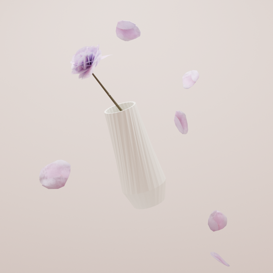 Japandi style 3D printed home decor